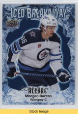 2023-24 Upper Deck Allure Iced Breakaway Morgan Barron #IB-17 READ 1g4p