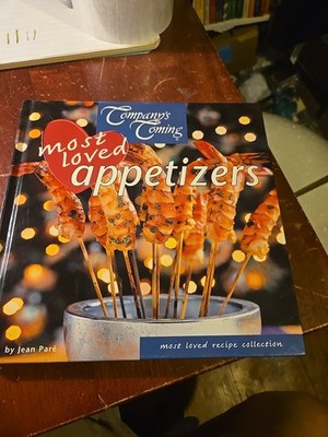 Most Loved Appetizers - 9781896891705, hardcover, Jean Pare