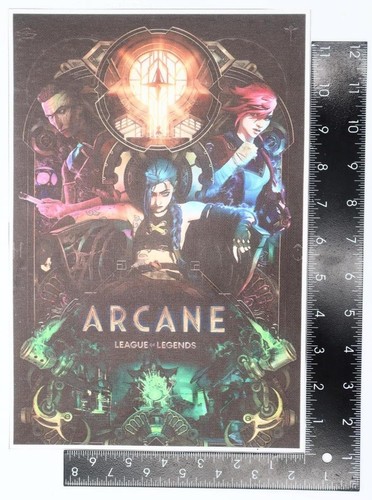 Two 8x12 Arcane League of Legends Canvas Prints - Picture 3 of 4