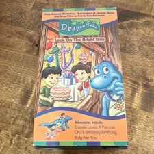 Sony Pictures Family Dragon Tales Look On The Bright Side VHS 2000 NTSC G