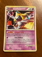 Jirachi - 1/95 - Holo Rare HS Unleashed - Pokemon Card - LP