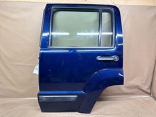 2008-2012 Jeep Liberty Rear Left Lh Exterior Door Shell Steel W Glass Blue Oem 2008-2012 Jeep Liberty Rear Left Lh Exterior Door Shell Steel W Glass Blue Oem