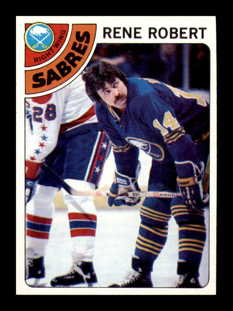 1978-79 Topps Rene Robert #188 NM OR BETTER