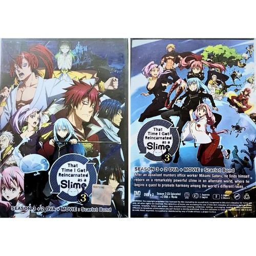 DVD That Time I Got Reincarnated as a Slime Season 3 + 2 OVA + Movie English Dub - Picture 5 of 6