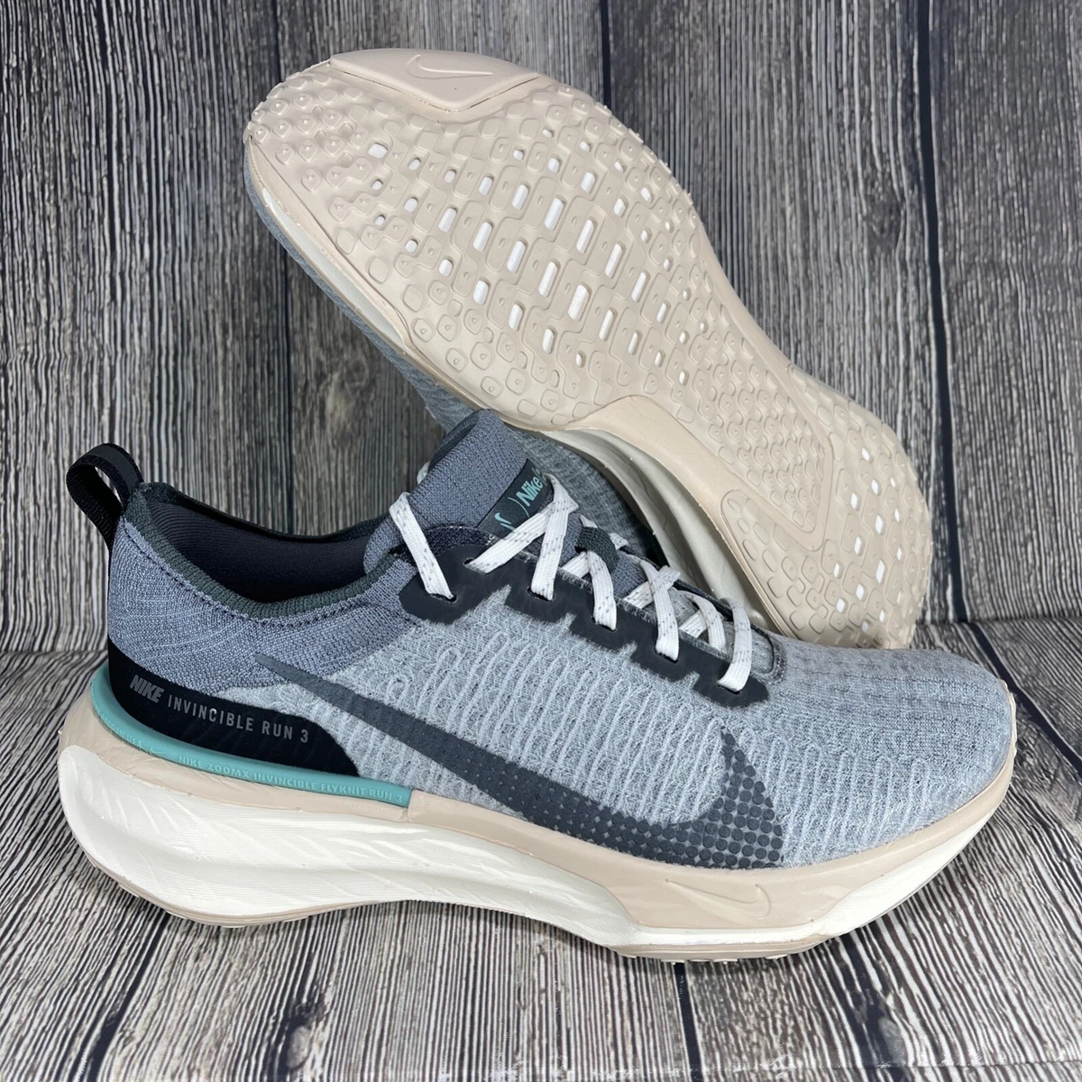 Preços baixos em Nike ZoomX Invincible 3 Cool Grey Black | eBay