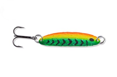 Williams Wabler Fishing Lure - Medium - Perch/Silver Back - W50PERCH - 2-5/8''