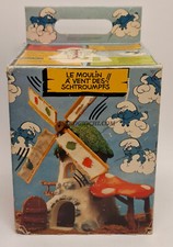 SMURF PUFFI MULINO 40020 SCHLEICH PEYO VINTAGE 1981 W.GERMANY NEW IN BOX