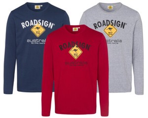 ROADSIGN Australia Herren T-Shirt – Colourblock-Design Mit Sportlichen Akzenten