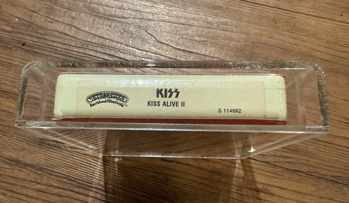 (RARE) AMG 7 GRADED (SEALED) 1977 KISS LIVE ALIVE II 8-TRACK TAPE CARTRIDGEš„ - Foto 8 di 8