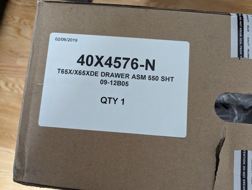 Lexmark 40X4576 550 Sheet Extra Tray Assembly - T650 T650n T652n T654n - Picture 3 of 5