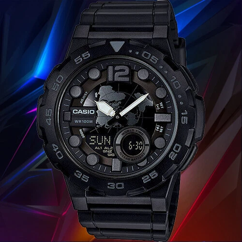 Casio Men's World Time Sport Watch 