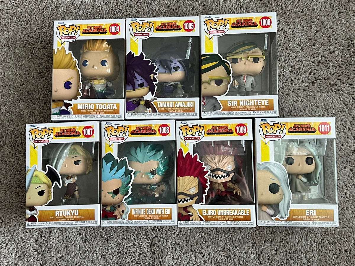 Funko POP ヒロアカ 7体セット Funko Pop! Animation MY HERO ACADEMIA LOT OF 7 New Wave 1004