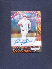 TYLER GENTRY 2020 Panini Prizm Draft Picks AUTO /25 TIGER STRIPES PRIZM PDP-76