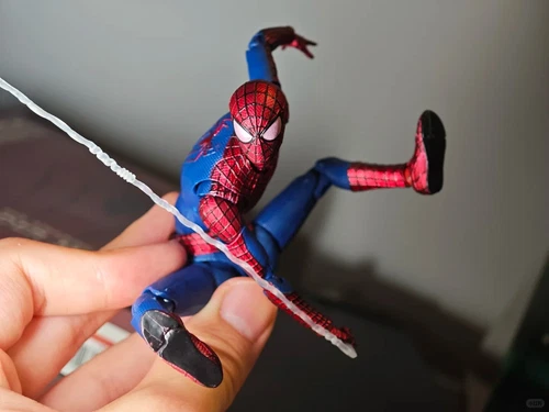 In Stock!S.H Figuarts The Amazing Spider-Man No Way Home Andrew Garfield KO Ver. - Picture 3 of 20