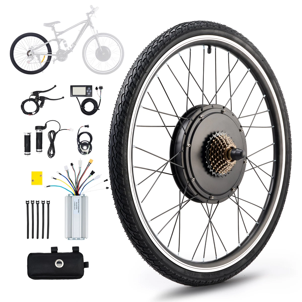 Juego Salpicaderas Para Bicicleta Delantera Y Trasera R24-26