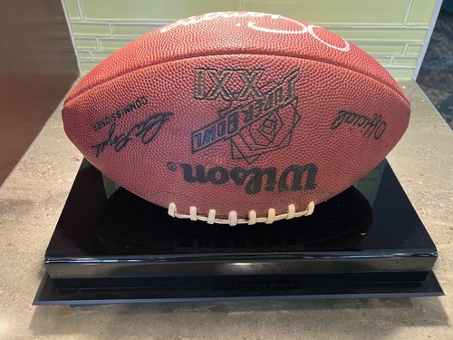Phil Simms Signed (SB XXI MVP) Wilson NFL Football . - Picture 5 of 7