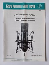 Neumann Studio-Mikrofon TLM 193 Nierencharakt...