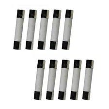 10Pcs 250V 1A F1AL250V 1 amp Fast Blow Acting Quick Ceramic Fuses 6x30mm F1AL