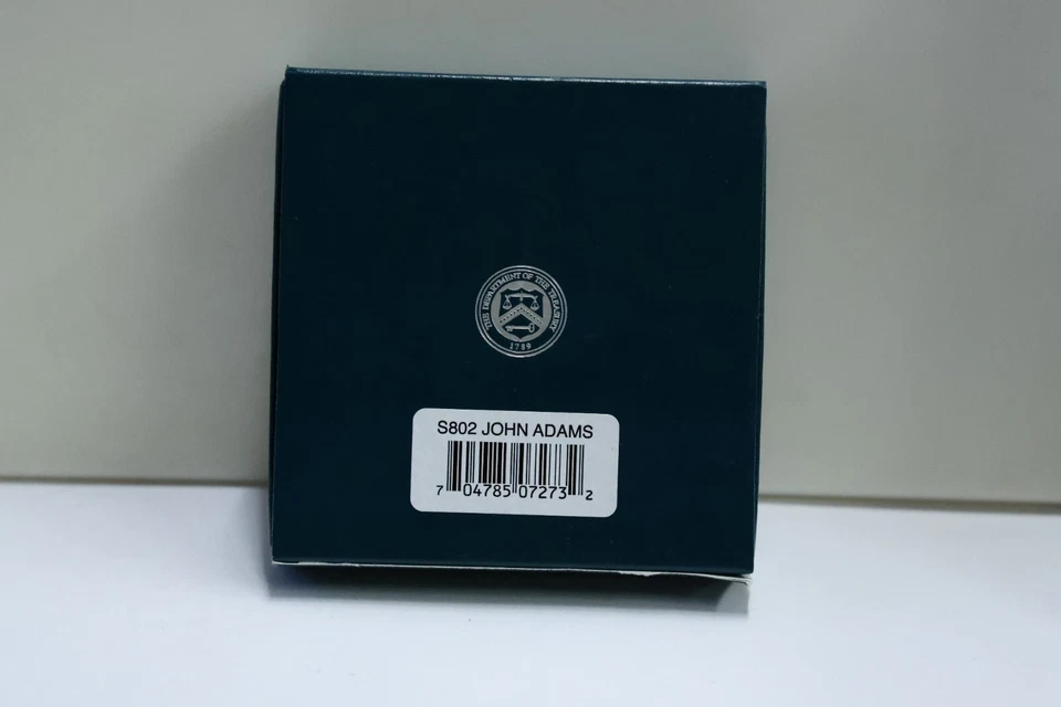 2020 U.S. Mint Presidential "Adams" Silver Medals Program OGP COA 1oz SILVER - Image 3 of 4
