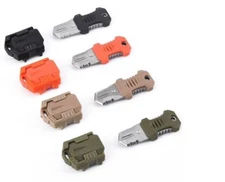 EDC Knife Mini Multifunction Pocket MOLLE Webbing Camping Hiking Survival Tool