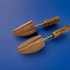 Cedar Wood Shoe Stretchers "SoftSole" Adjustable Size Large