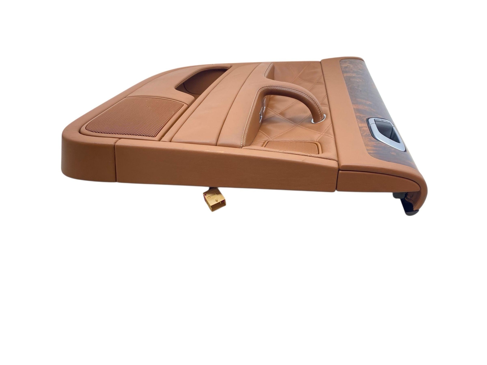 2006-2012 BENTLEY CONTINENTAL REAR LEFT INNER DOOR PANEL | SADDLE (99) *BUBBLES*