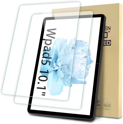 (2 Pack)  Screen Protector for Headwolf Android 14 Tablet 10 inch Tempered Glass