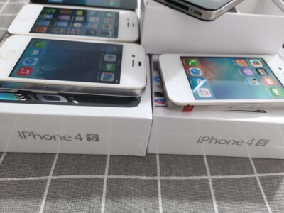 Apple iPhone 4 4S 8/16/32/64GB iOS 6/7/9 Unlocked 3G Smartphone in