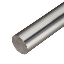 1.625 (1-5/8 inch) x 24 inches, 316 Stainless Steel Round Rod, Cold Finished, Ba