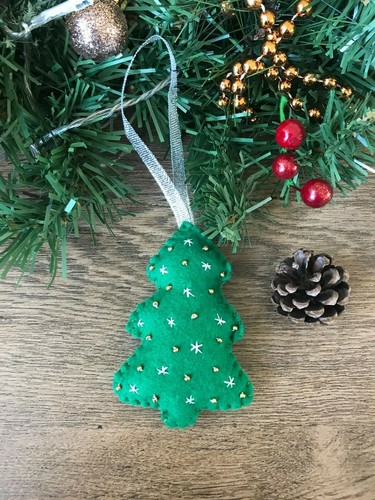 Handmade Felt Christmas Decorations Christmas Tree Hanging Ornaments - Picture 52 of 96
