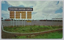 Youngtown Shopping Center Sign~Town That Has Everything~AJ Bayless~AZ~PM 1903 PC