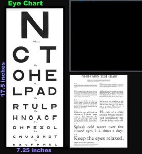 Vision Charts For Eyesight Improvement