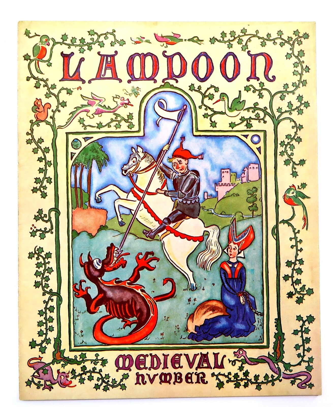 Vintage 1930 HARVARD LAMPOON from March 20th ~ Parody Humor Magazine Paperback