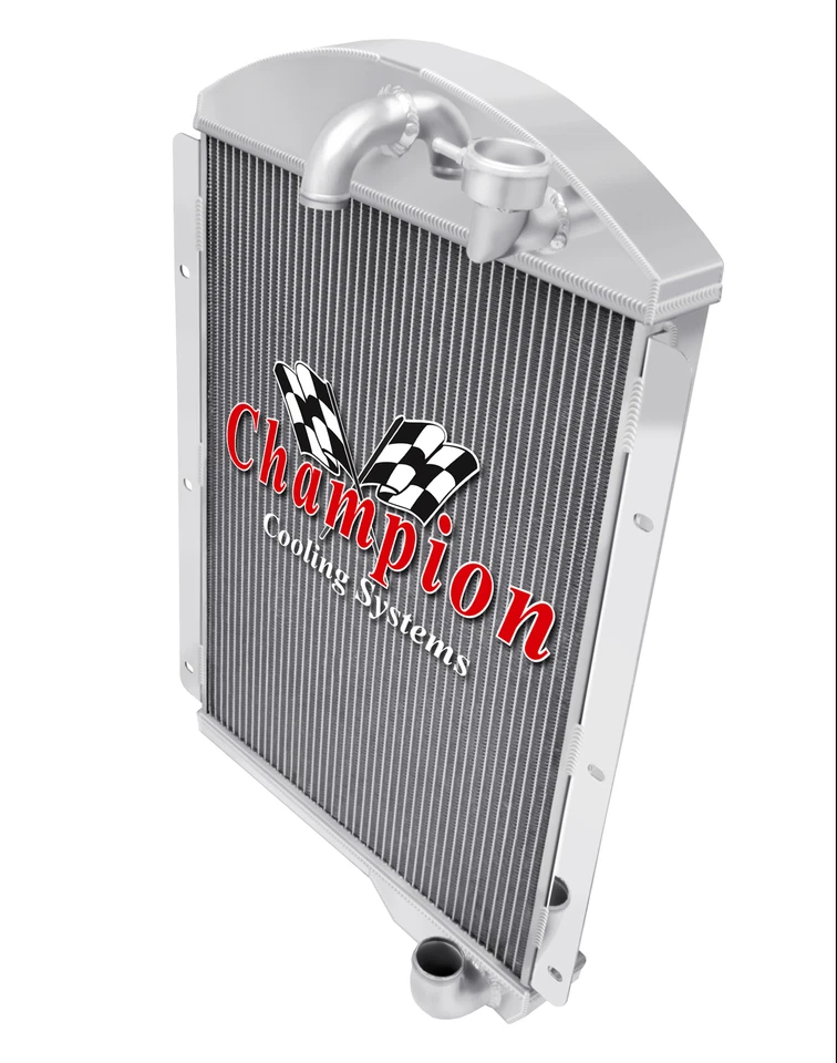 1941-1946 Chevrolet Pickup Truck All Aluminum 3 Row Core KR Champion Radiator Foto 3 de 4