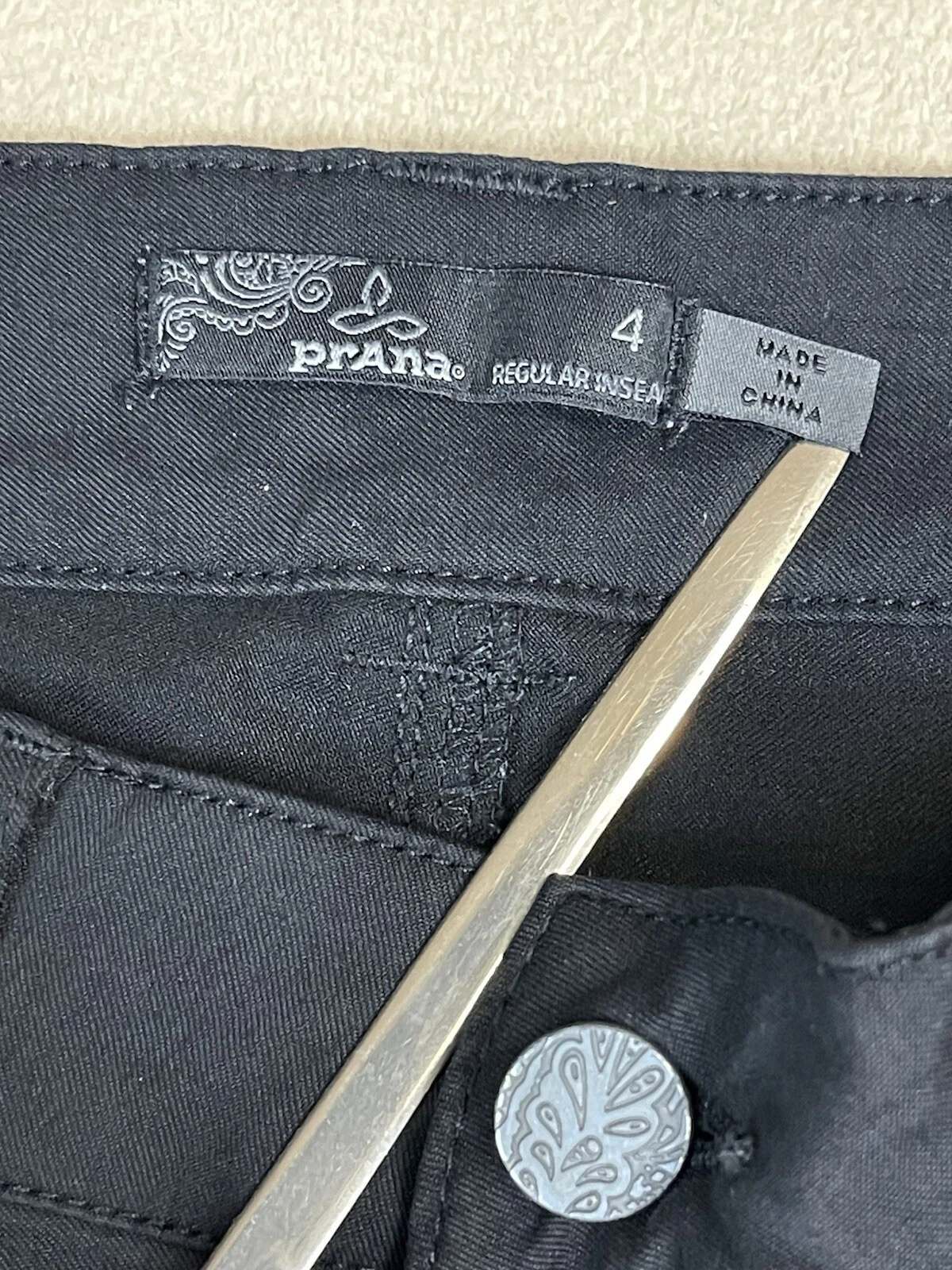 prana convertible straight leg hiking camping outdoors pants