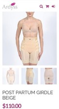 Ardyss Post Partum Girdle Sizes S-xxl Beige Color