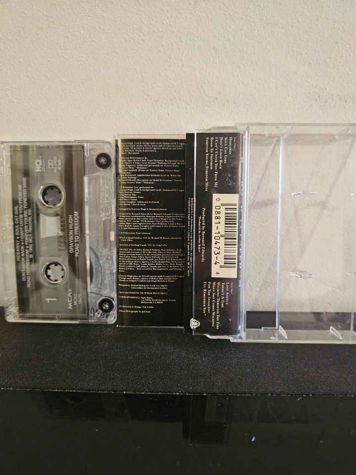 GRAYSON HUGH Road To Freed 1992 CASSETTE TAPE POP ROCK FUNK SOUL CLASSIC - Image 2 of 4