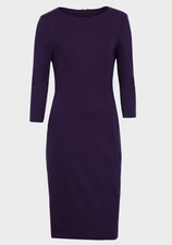 LADIES JERSEY DRESS PURPLE NEW (ref 540) SALE