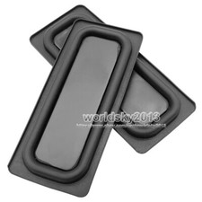2x Speaker Passive Radiator Auxiliary Bass Vibration Diaphragm Plate 95x40mm