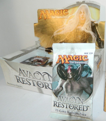 magic the gathering avacyn restored booster box 1 X Avacyn Restored -