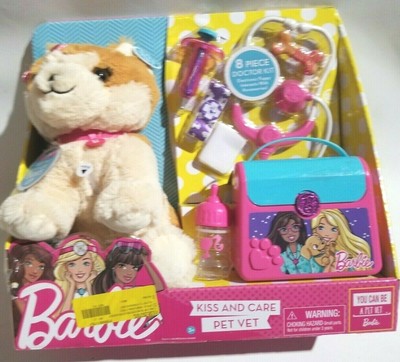 barbie kiss and care pet vet