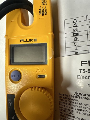 FLUKE T5-600 Voltage Continuity Current Electrical Tester NEW BOXED - Picture 8 of 12