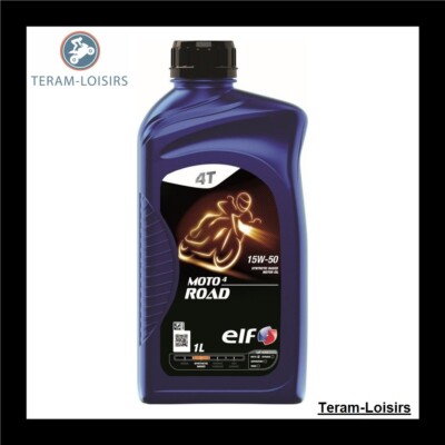 Elf Moto 4 Road 15W50 / 15 W 50 / 1 Litre Can | eBay