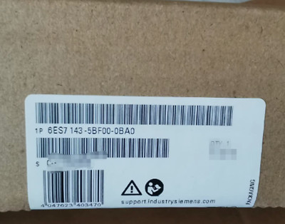 NEW 6ES7143-5BF00-0BA0 Siemens ET 200 Distributed I/O digital volume