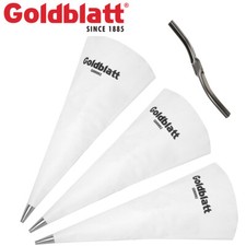 Goldblatt 4PC Tile Grout Masonry Mortar Bag Set 1PC Brick Jointer 3PC Grout Bags Goldblatt 4PC Tile Grout Masonry Mortar Bag Set 1PC Brick Jointer 3PC Grout Bags - Image 1