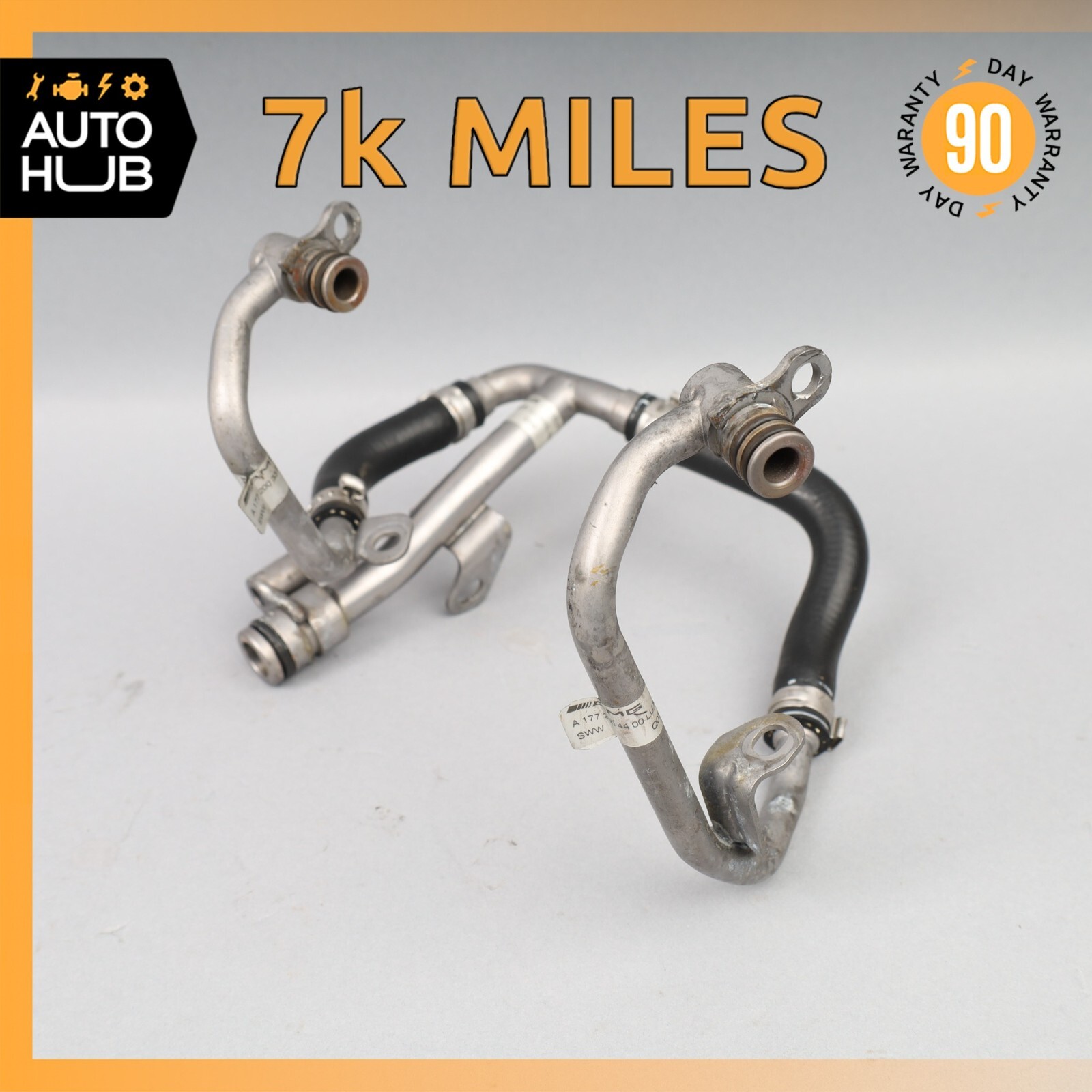 17-23 Aston Martin DB11 / Vantage Turbocharger Water Cooling Feed Line OEM 7k