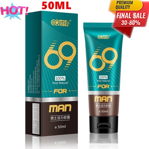 100% Natural Men's Private Care Cream 50ml Aumenta el tamaño Sin efectos secundarios - Imagen 5 de 15