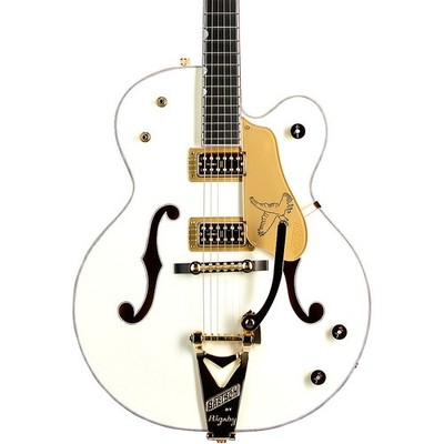 Gretsch G6136T 1959 Golden Era Edition White Falcon Hollowbody Guitar Vintge Wht