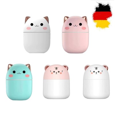 250ml Air Humidifier Cute Aroma Diffuser with Night Light Home Cool Mist