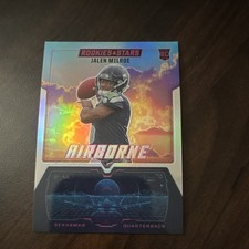 Panini Rookies & Stars Airborne Prizm Jalen Milroe #23 Rookie Seahawks 2025